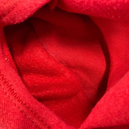 【現状渡し品】【メンズ】 JERZEES SUPER SWEATS ジャージーズスーパースウェット USA製 PLAIN HOODED SWEATSHIRT プレーン フーデッド スウェットシャツ パーカー 146-260211-tt-11-izu サイズ：XL カラー：レッド 万代Net店