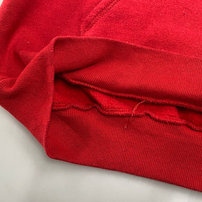 【現状渡し品】【メンズ】 JERZEES SUPER SWEATS ジャージーズスーパースウェット USA製 PLAIN HOODED SWEATSHIRT プレーン フーデッド スウェットシャツ パーカー 146-260211-tt-11-izu サイズ：XL カラー：レッド 万代Net店