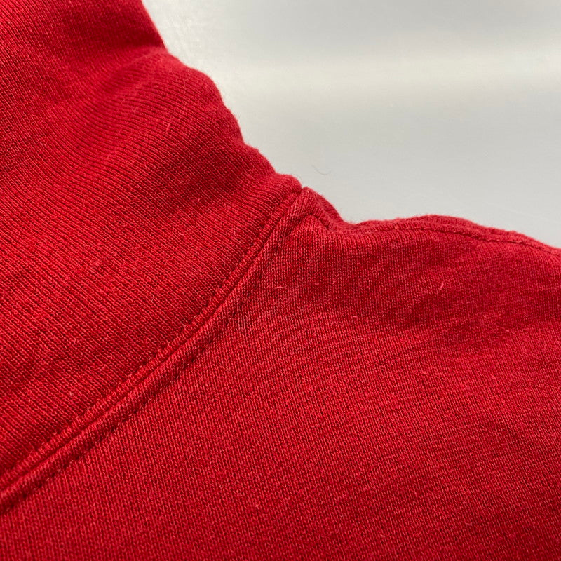 【現状渡し品】【メンズ】 JERZEES SUPER SWEATS ジャージーズスーパースウェット USA製 PLAIN HOODED SWEATSHIRT プレーン フーデッド スウェットシャツ パーカー 146-260211-tt-11-izu サイズ：XL カラー：レッド 万代Net店