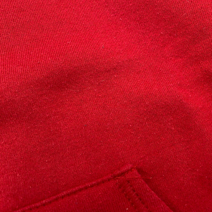 【現状渡し品】【メンズ】 JERZEES SUPER SWEATS ジャージーズスーパースウェット USA製 PLAIN HOODED SWEATSHIRT プレーン フーデッド スウェットシャツ パーカー 146-260211-tt-11-izu サイズ：XL カラー：レッド 万代Net店