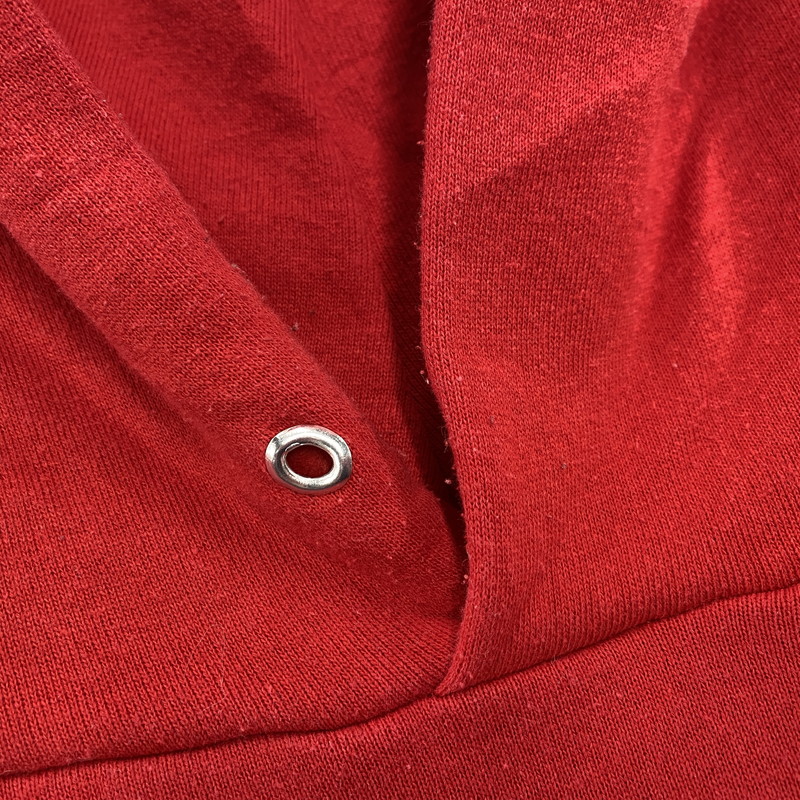 【現状渡し品】【メンズ】 JERZEES SUPER SWEATS ジャージーズスーパースウェット USA製 PLAIN HOODED SWEATSHIRT プレーン フーデッド スウェットシャツ パーカー 146-260211-tt-11-izu サイズ：XL カラー：レッド 万代Net店