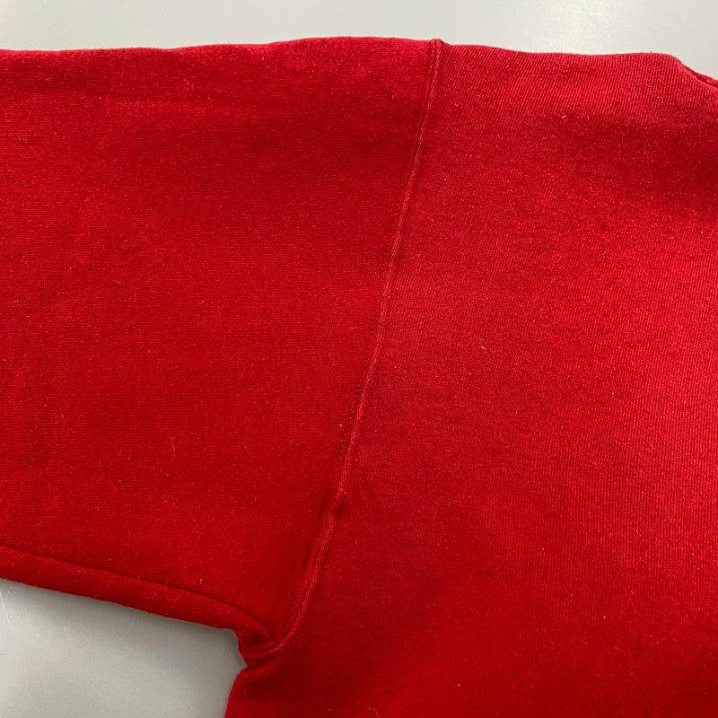 【現状渡し品】【メンズ】 JERZEES SUPER SWEATS ジャージーズスーパースウェット USA製 PLAIN HOODED SWEATSHIRT プレーン フーデッド スウェットシャツ パーカー 146-260211-tt-11-izu サイズ：XL カラー：レッド 万代Net店