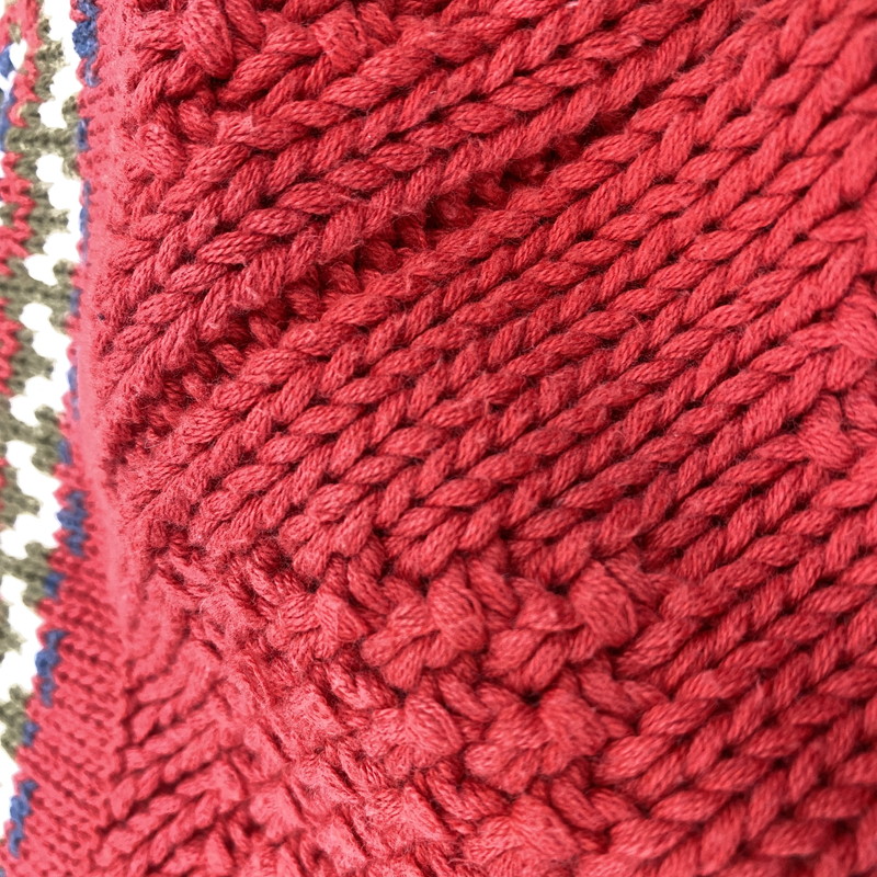 【中古品】【メンズ】 OLD GAP オールドギャップ V-NECK COTTON TILDEN KNIT SWEATER Vネック コットン チルデン ニット セーター トップス 長袖 146-260206-kh-15-izu サイズ：L カラー：レッド系 万代Net店