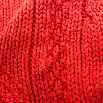 【中古品】【メンズ】 OLD GAP オールドギャップ V-NECK COTTON TILDEN KNIT SWEATER Vネック コットン チルデン ニット セーター トップス 長袖 146-260206-kh-15-izu サイズ：L カラー：レッド系 万代Net店