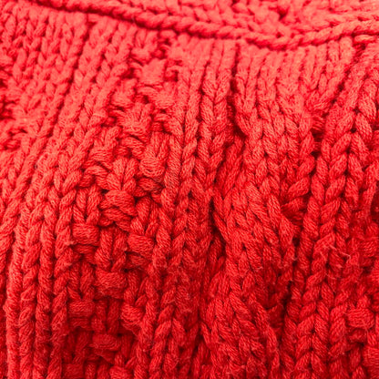 【中古品】【メンズ】 OLD GAP オールドギャップ V-NECK COTTON TILDEN KNIT SWEATER Vネック コットン チルデン ニット セーター トップス 長袖 146-260206-kh-15-izu サイズ：L カラー：レッド系 万代Net店