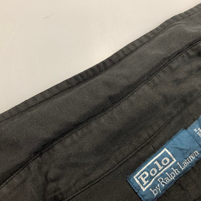 【中古品】【メンズ】 LINEN SILK LS SHIRT リネン シルク ロングスリーブ シャツ 長袖 トップス 146-260203-as-06-izu サイズ：S カラー：ブラック 万代Net店