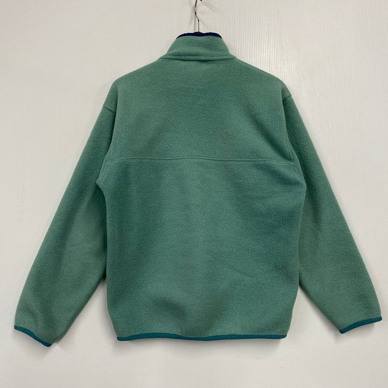 【中古品】【メンズ】 90S 雪無し SYNCHILLA SNAP-T FLEECE PULLOVER シンチラ スナップ ティー フリース プルオーバー トップス 長袖 144-260209-cs-07-izu サイズ：不明 カラー：ティファニーブルー 万代Net店