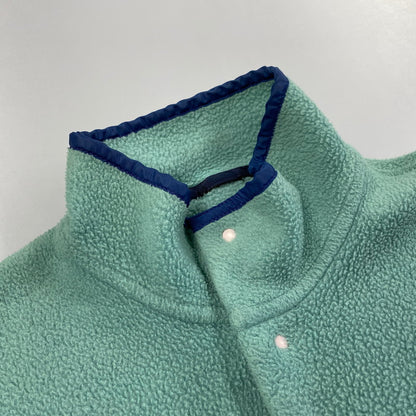 【中古品】【メンズ】 90S 雪無し SYNCHILLA SNAP-T FLEECE PULLOVER シンチラ スナップ ティー フリース プルオーバー トップス 長袖 144-260209-cs-07-izu サイズ：不明 カラー：ティファニーブルー 万代Net店