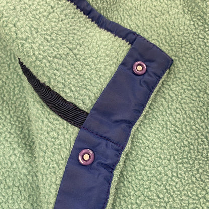 【中古品】【メンズ】 90S 雪無し SYNCHILLA SNAP-T FLEECE PULLOVER シンチラ スナップ ティー フリース プルオーバー トップス 長袖 144-260209-cs-07-izu サイズ：不明 カラー：ティファニーブルー 万代Net店