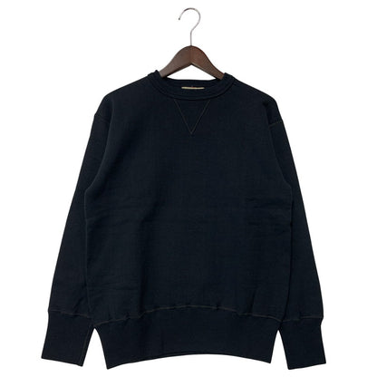 【中古美品】【メンズ】 TWO MOON トゥームーン 92022-79 両V丸胴スウェット トレーナー 長袖 トップス 145-260205-as-09-izu サイズ：40/42 カラー：ブラック 万代Net店