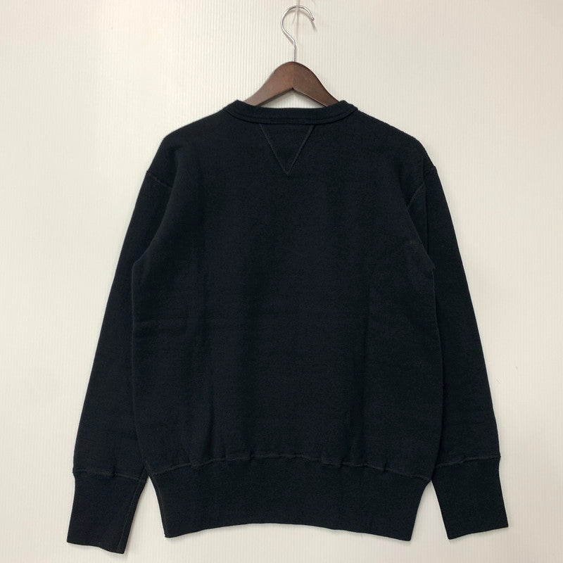 【中古美品】【メンズ】 TWO MOON トゥームーン 92022-79 両V丸胴スウェット トレーナー 長袖 トップス 145-260205-as-09-izu サイズ：40/42 カラー：ブラック 万代Net店