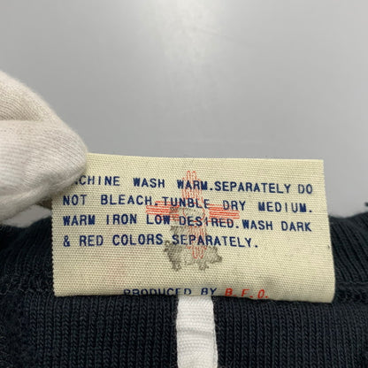 【中古美品】【メンズ】 TWO MOON トゥームーン 92022-79 両V丸胴スウェット トレーナー 長袖 トップス 145-260205-as-09-izu サイズ：40/42 カラー：ブラック 万代Net店