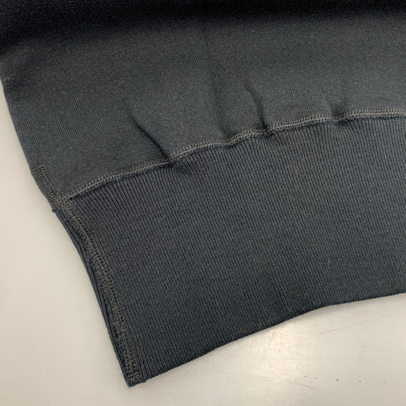 【中古美品】【メンズ】 TWO MOON トゥームーン 92022-79 両V丸胴スウェット トレーナー 長袖 トップス 145-260205-as-09-izu サイズ：40/42 カラー：ブラック 万代Net店