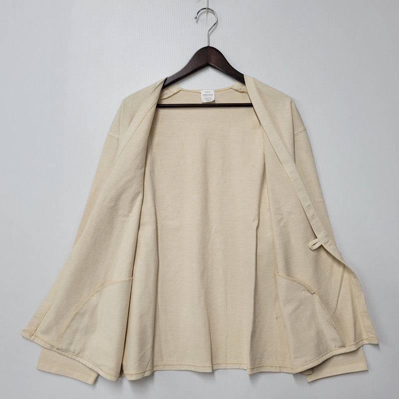 【中古美品】【メンズ】 SEABEES シービーズ HEAVY WEIGHT CARDIGAN 2523-SB35 ヘビーウェイト カーディガン 145-260206-as-17-izu サイズ：M カラー：ベージュ 万代Net店