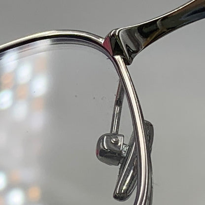 【中古品】【メンズ/レディース】 GENTLE MONSTER ジェントル モンスター BOLD ATOMIC 02 EYE WEAR ボールド アトミック ゼロツー アイウェア メガネ 眼鏡 203-260202-cs-02-izu サイズ：56□17-151 カラー：シルバー 万代Net店