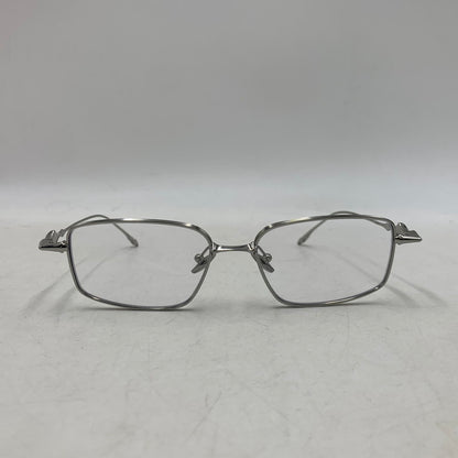 【中古品】【メンズ/レディース】 GENTLE MONSTER ジェントル モンスター BOLD ATOMIC 02 EYE WEAR ボールド アトミック ゼロツー アイウェア メガネ 眼鏡 203-260202-cs-02-izu サイズ：56□17-151 カラー：シルバー 万代Net店