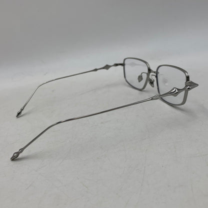 【中古品】【メンズ/レディース】 GENTLE MONSTER ジェントル モンスター BOLD ATOMIC 02 EYE WEAR ボールド アトミック ゼロツー アイウェア メガネ 眼鏡 203-260202-cs-02-izu サイズ：56□17-151 カラー：シルバー 万代Net店