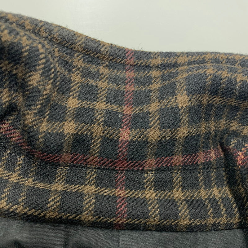【中古品】【メンズ】 TRISECT2 BY JOURNAL STANDARD トライセクト2 ジャーナルスタンダード WOOL CHECK JACKET 19-020-640-0080 ウールチェックジャケット 147-260205-as-04-izu サイズ：S カラー：マルチカラー 万代Net店