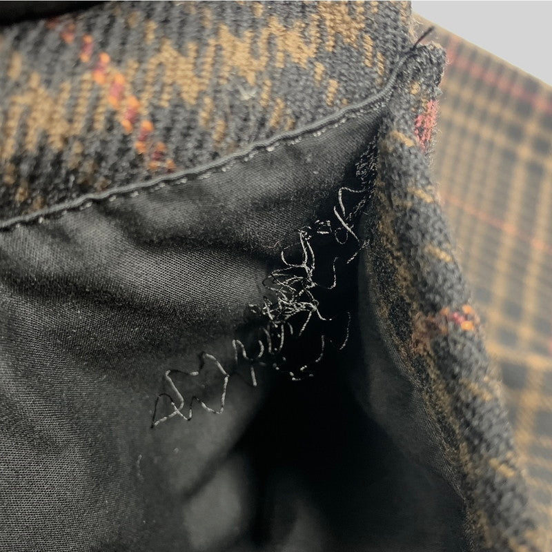 【中古品】【メンズ】 TRISECT2 BY JOURNAL STANDARD トライセクト2 ジャーナルスタンダード WOOL CHECK JACKET 19-020-640-0080 ウールチェックジャケット 147-260205-as-04-izu サイズ：S カラー：マルチカラー 万代Net店