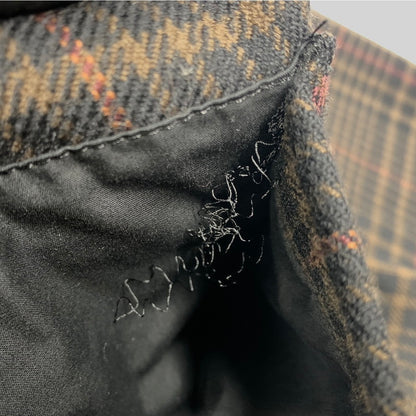 【中古品】【メンズ】 TRISECT2 BY JOURNAL STANDARD トライセクト2 ジャーナルスタンダード WOOL CHECK JACKET 19-020-640-0080 ウールチェックジャケット 147-260205-as-04-izu サイズ：S カラー：マルチカラー 万代Net店