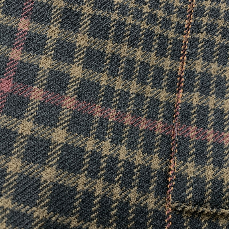 【中古品】【メンズ】 TRISECT2 BY JOURNAL STANDARD トライセクト2 ジャーナルスタンダード WOOL CHECK JACKET 19-020-640-0080 ウールチェックジャケット 147-260205-as-04-izu サイズ：S カラー：マルチカラー 万代Net店
