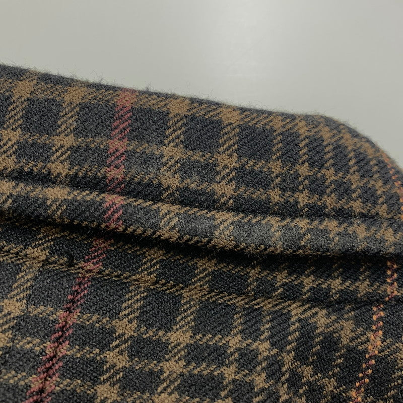 【中古品】【メンズ】 TRISECT2 BY JOURNAL STANDARD トライセクト2 ジャーナルスタンダード WOOL CHECK JACKET 19-020-640-0080 ウールチェックジャケット 147-260205-as-04-izu サイズ：S カラー：マルチカラー 万代Net店