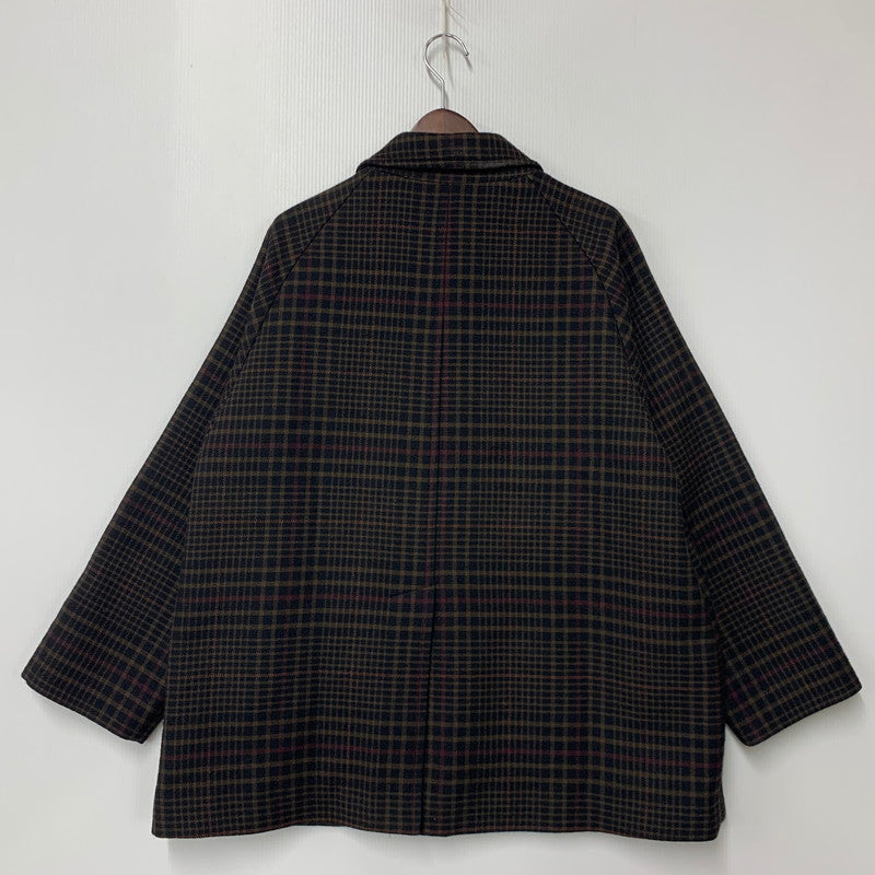 【中古品】【メンズ】 TRISECT2 BY JOURNAL STANDARD トライセクト2 ジャーナルスタンダード WOOL CHECK JACKET 19-020-640-0080 ウールチェックジャケット 147-260205-as-04-izu サイズ：S カラー：マルチカラー 万代Net店
