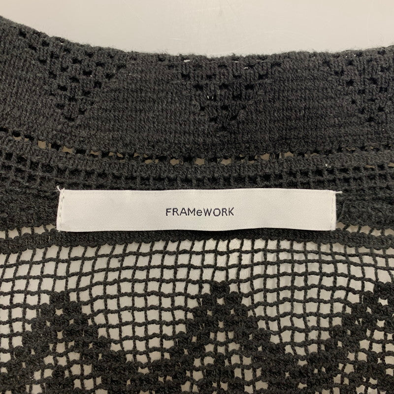 【中古品】【レディース】 CARDIGAN 25-050-220-4150 カーディガン 170-260205-as-02-izu カラー：ブラック 万代Net店