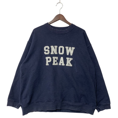 【中古品】【メンズ】 CREW NECK SWEAT SP-SW-23AU001 クルーネック スウェット 雪峰祭限定 トレーナー 長袖 トップス 144-260205-as-07-izu サイズ：XL カラー：ネイビー 万代Net店