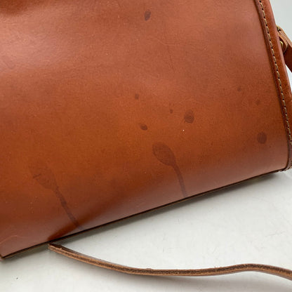 【現状渡し品】【レディース】 2WAY LEATHER BAG レザーバッグ ショルダー ハンド 鞄 カバン 188-260202-ay-02-izu カラー：ブラウン 万代Net店