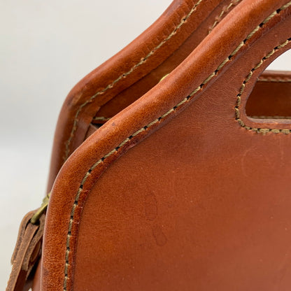 【現状渡し品】【レディース】 2WAY LEATHER BAG レザーバッグ ショルダー ハンド 鞄 カバン 188-260202-ay-02-izu カラー：ブラウン 万代Net店