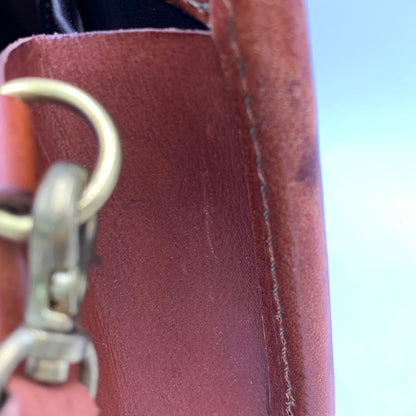 【現状渡し品】【レディース】 2WAY LEATHER BAG レザーバッグ ショルダー ハンド 鞄 カバン 188-260202-ay-02-izu カラー：ブラウン 万代Net店