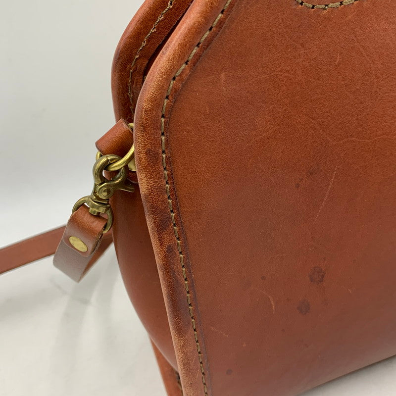 【現状渡し品】【レディース】 2WAY LEATHER BAG レザーバッグ ショルダー ハンド 鞄 カバン 188-260202-ay-02-izu カラー：ブラウン 万代Net店