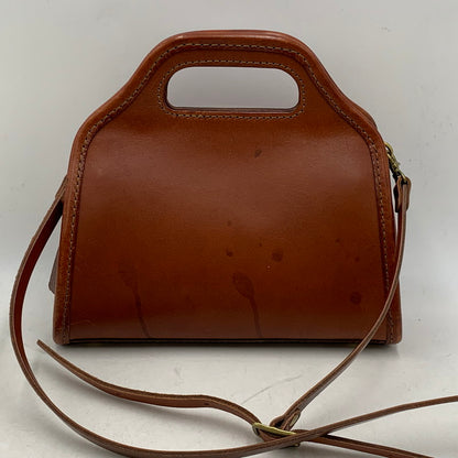 【現状渡し品】【レディース】 2WAY LEATHER BAG レザーバッグ ショルダー ハンド 鞄 カバン 188-260202-ay-02-izu カラー：ブラウン 万代Net店