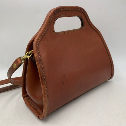 【現状渡し品】【レディース】 2WAY LEATHER BAG レザーバッグ ショルダー ハンド 鞄 カバン 188-260202-ay-02-izu カラー：ブラウン 万代Net店