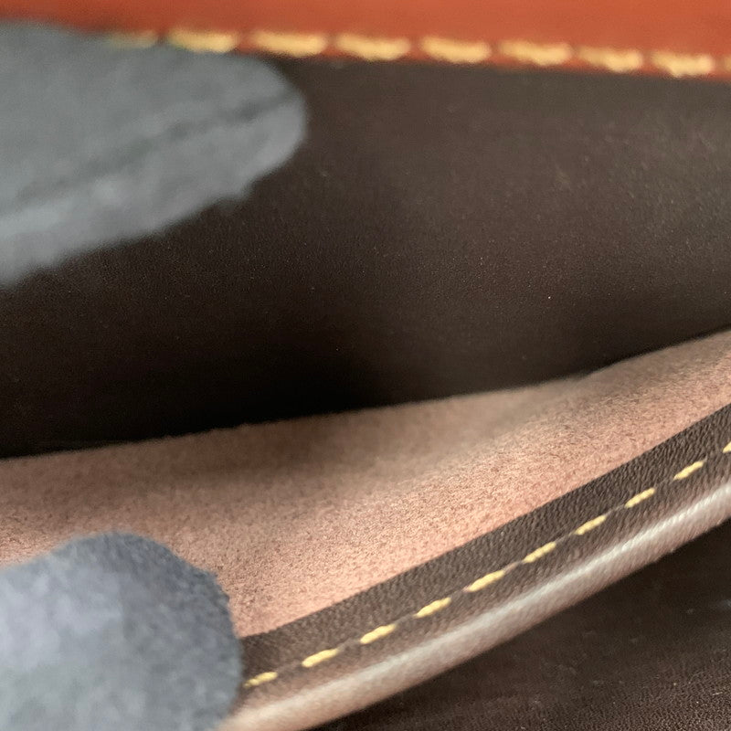 【現状渡し品】【レディース】 2WAY LEATHER BAG レザーバッグ ショルダー ハンド 鞄 カバン 188-260202-ay-02-izu カラー：ブラウン 万代Net店