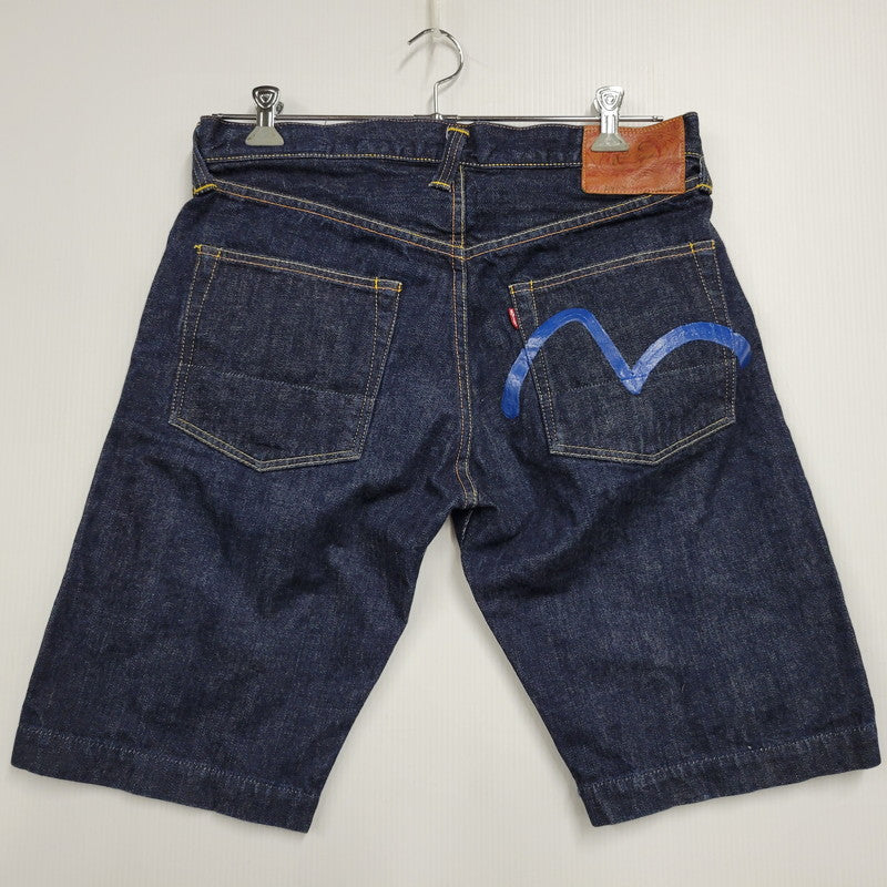 【中古品】【メンズ】 LOT 2000 NO2 DENIM SHORT PANTS デニム ショート パンツ 156-260204-ya-03-izu サイズ：34 カラー：インディゴ 万代Net店