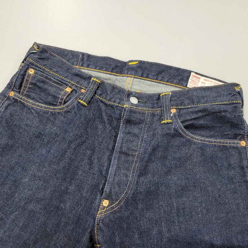 【中古品】【メンズ】 LOT 2000 NO2 DENIM SHORT PANTS デニム ショート パンツ 156-260204-ya-03-izu サイズ：34 カラー：インディゴ 万代Net店