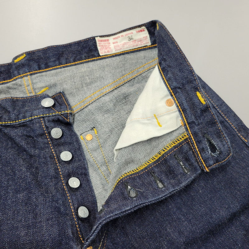 【中古品】【メンズ】 LOT 2000 NO2 DENIM SHORT PANTS デニム ショート パンツ 156-260204-ya-03-izu サイズ：34 カラー：インディゴ 万代Net店