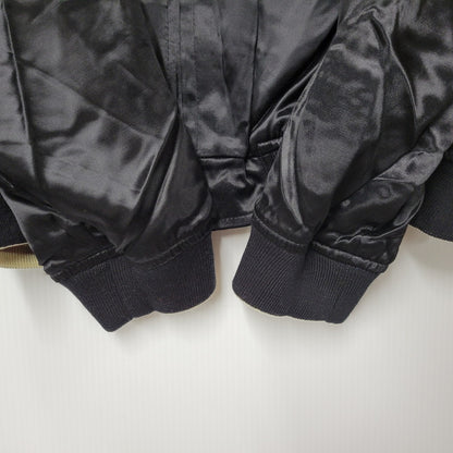 【中古美品】【メンズ】 B-R-M 爆裂爛漫娘 神輿×梟 SOUVENIR JACKET スーベニア ジャケット アウター 長袖 145-260202-kh-10-izu サイズ：42 カラー：ブラック×レッド系 万代Net店