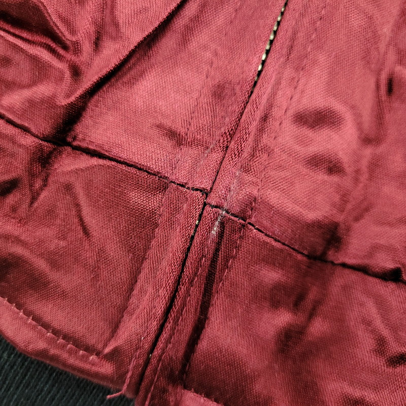 【中古美品】【メンズ】 B-R-M 爆裂爛漫娘 神輿×梟 SOUVENIR JACKET スーベニア ジャケット アウター 長袖 145-260202-kh-10-izu サイズ：42 カラー：ブラック×レッド系 万代Net店