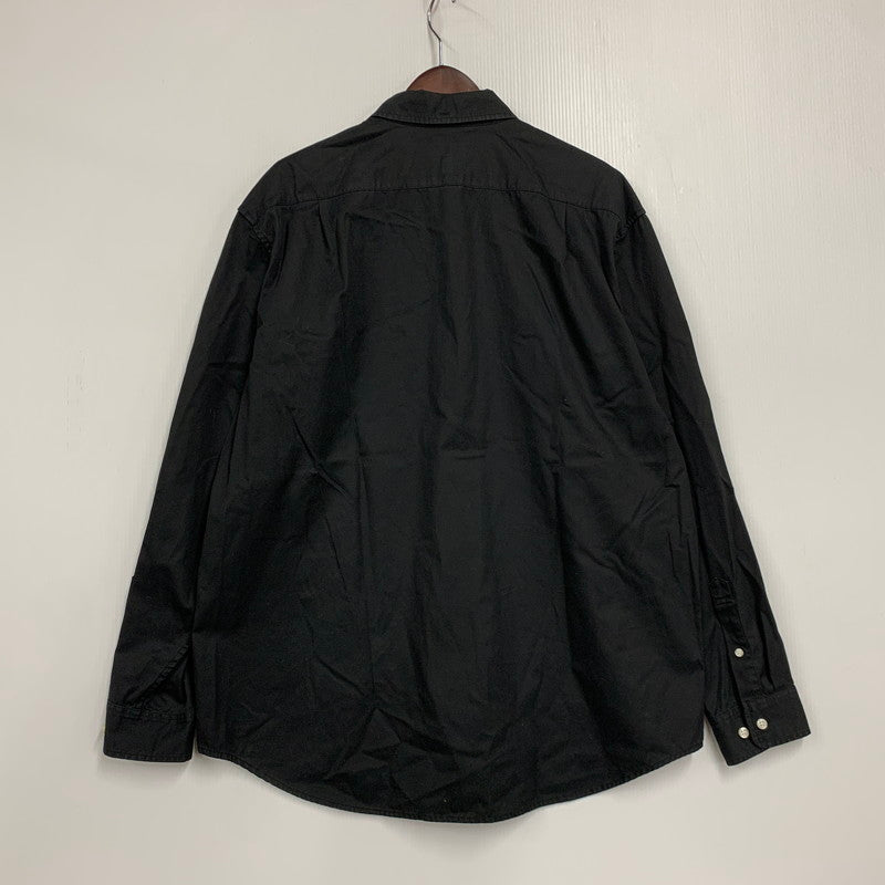 【中古品】【メンズ】 SMALL BOX SHIRT スモールボックス シャツ トップス 149-260202-yn-02-izu サイズ：L カラー：ブラック 万代Net店