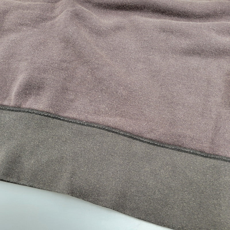【中古品】【メンズ】 BARNS バーンズ CREWNECK SWEAT クルーネック スウェット 両V トレーナー 長袖 トップス 145-260206-as-03-izu サイズ：M カラー：ブラウン 万代Net店