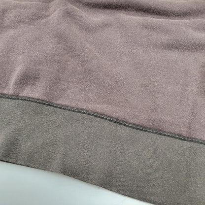 【中古品】【メンズ】 BARNS バーンズ CREWNECK SWEAT クルーネック スウェット 両V トレーナー 長袖 トップス 145-260206-as-03-izu サイズ：M カラー：ブラウン 万代Net店