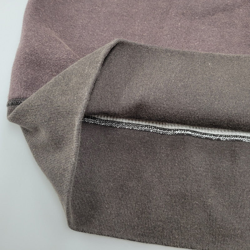 【中古品】【メンズ】 BARNS バーンズ CREWNECK SWEAT クルーネック スウェット 両V トレーナー 長袖 トップス 145-260206-as-03-izu サイズ：M カラー：ブラウン 万代Net店