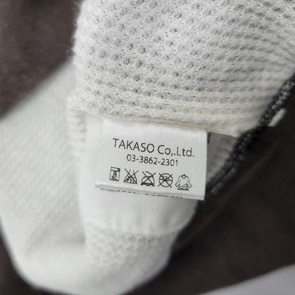 【中古品】【メンズ】 BARNS バーンズ CREWNECK SWEAT クルーネック スウェット 両V トレーナー 長袖 トップス 145-260206-as-03-izu サイズ：M カラー：ブラウン 万代Net店