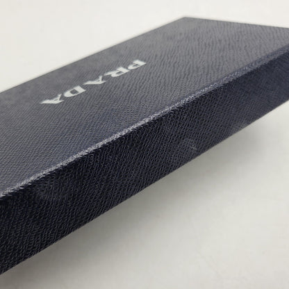 【中古品】【メンズ/レディース】 PRADA プラダ SAFFIANO 1ML506 サフィアーノ ラウンドファスナー 長財布 181-260205-as-18-izu カラー：ブルー 万代Net店