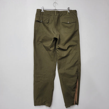 【現状渡し品】【メンズ】 ITALIAN ARMY イタリアン アーミー イタリア軍 COMBAT PANTS コンバット パンツ ボトムス 157-260206-as-01-izu カラー：カーキ 万代Net店