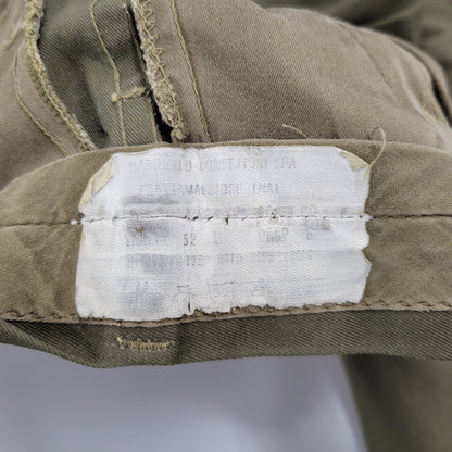 【現状渡し品】【メンズ】 ITALIAN ARMY イタリアン アーミー イタリア軍 COMBAT PANTS コンバット パンツ ボトムス 157-260206-as-01-izu カラー：カーキ 万代Net店