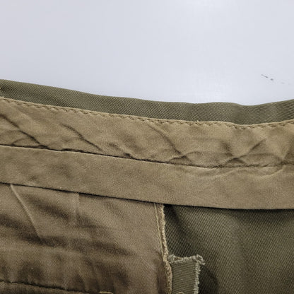 【現状渡し品】【メンズ】 ITALIAN ARMY イタリアン アーミー イタリア軍 COMBAT PANTS コンバット パンツ ボトムス 157-260206-as-01-izu カラー：カーキ 万代Net店